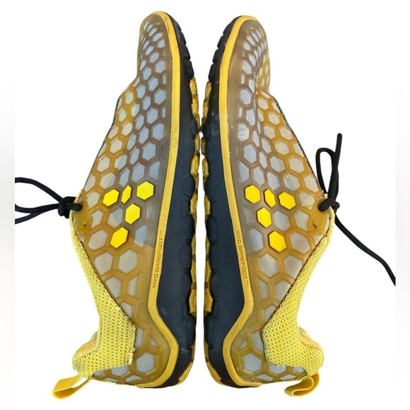 Vivobarefoot Terra Plana MinimalistRunning Shoes Yellow Black euro SZ 37 - Picture 4 of 8